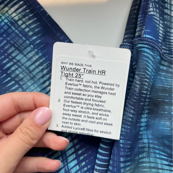 LULULEMON WUNDER TRAIN HIGH-RISE TIGHT 25” - Picture 8 of 11